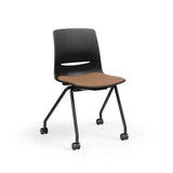 KI LimeLite Nesting Chair | Arms or Armless | Upholstered Seat Nesting Chair KI 