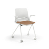 KI LimeLite Nesting Chair | Arms or Armless | Upholstered Seat Nesting Chair KI 