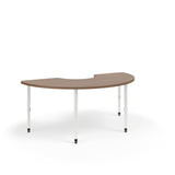 KI Ruckus Activity Kidney Shaped Table | Fixed or Height Adjustable Student Desk KI 