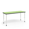 KI Ruckus Activity Rectangle Table | Fixed or Adjustable Height | Round Corners Student Desk KI 