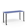 KI Ruckus Activity Rectangle Table | Fixed or Adjustable Height | Square Corners Student Desk KI 