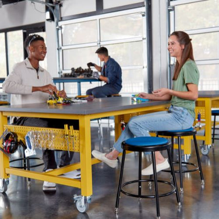 Makerspace Table Collection by schoolfurniture.ca