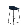 Lilly Bar Stool Height 30" Stools 9to5 Seating Fabric Color Admiral 
