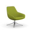 Lilly Midback Swivel Base | Lounge Chair | 9to5 Seating Lounge Seating 9to5 Seating Fabric Color Lime 