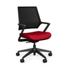 Mavic 5 Star Meeting Chair - Black Frame Office Chair, Conference Chair, Computer Chair, Teacher Chair, Meeting Chair SitOnit Vinyl Color Fire Mesh Color Onyx 