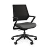 Mavic 5 Star Meeting Chair - Black Frame Office Chair, Conference Chair, Computer Chair, Teacher Chair, Meeting Chair SitOnit Vinyl Color Nickle Mesh Color Onyx 