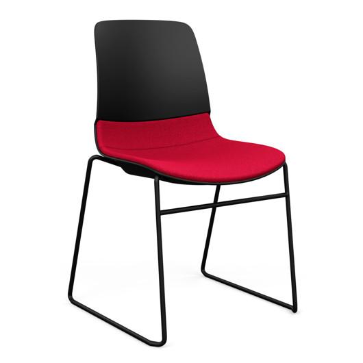 【メール便無料】 mika-wire-rod-upholstered-seat ダイニングチェア