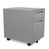 Mobile Pedestal | Work From Home Series Home Office SitOnIt Silver 