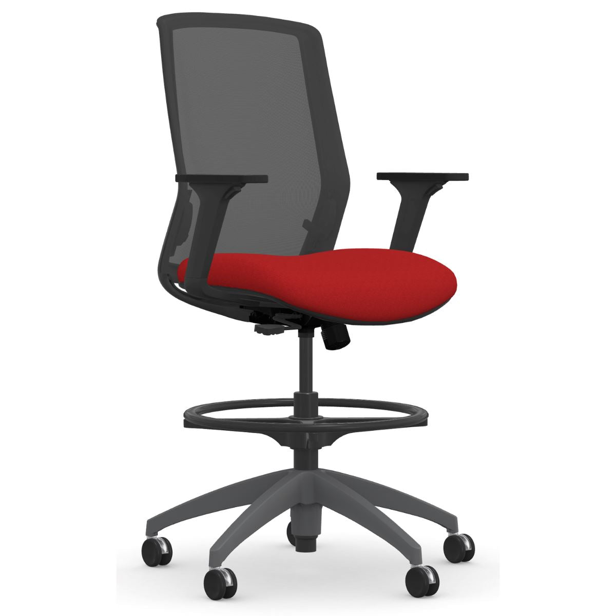 Neo Lite Office Stools by 9to5 Seating | Both Counter and Bar Height Sizes. Stools 9to5 Seating 