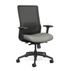 Novo Highback Office Chair Office Chair, Conference Chair, Computer Chair, Teacher Chair, Meeting Chair SitOnIt Fabric Color Dove Mesh Color Nickel S.S. w/ Seat Depth Adjustment