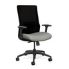 Novo Highback Office Chair Office Chair, Conference Chair, Computer Chair, Teacher Chair, Meeting Chair SitOnIt Fabric Color Dove Mesh Color Onyx Standard Synchro