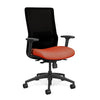 Novo Highback Office Chair Office Chair, Conference Chair, Computer Chair, Teacher Chair, Meeting Chair SitOnIt Fabric Color Flame Mesh Color Onyx S.S. w/ Seat Depth Adjustment