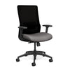 Novo Highback Office Chair Office Chair, Conference Chair, Computer Chair, Teacher Chair, Meeting Chair SitOnIt Fabric Color Fossil Mesh Color Onyx Standard Synchro