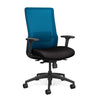 Novo Highback Office Chair Office Chair, Conference Chair, Computer Chair, Teacher Chair, Meeting Chair SitOnIt Fabric Color Jet Mesh Color Electric Blue S.S. w/ Seat Depth Adjustment