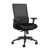 Novo Highback Office Chair Office Chair, Conference Chair, Computer Chair, Teacher Chair, Meeting Chair SitOnIt Fabric Color Jet Mesh Color Nickel S.S. w/ Seat Depth Adjustment