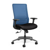 Novo Highback Office Chair Office Chair, Conference Chair, Computer Chair, Teacher Chair, Meeting Chair SitOnIt Fabric Color Jet Mesh Color Ocean Swivel Tilt