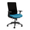 Novo Highback Office Chair Office Chair, Conference Chair, Computer Chair, Teacher Chair, Meeting Chair SitOnIt Fabric Color Sky Mesh Color Onyx S.S. w/ Seat Depth Adjustment