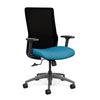 Novo Highback Office Chair Office Chair, Conference Chair, Computer Chair, Teacher Chair, Meeting Chair SitOnIt Fabric Color Sky Mesh Color Onyx Swivel Tilt
