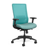 Novo Highback Office Chair Office Chair, Conference Chair, Computer Chair, Teacher Chair, Meeting Chair SitOnIt Fabric Color Tiffany Mesh Color Aqua S.S. w/ Seat Depth Adjustment