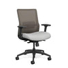 Novo Midback Office Chair Office Chair, Conference Chair, Computer Chair, Teacher Chair, Meeting Chair SitOnIt Fabric Color Cloud Mesh Color Fog S.S. w/ Seat Depth Adjustment