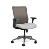 Novo Midback Office Chair Office Chair, Conference Chair, Computer Chair, Teacher Chair, Meeting Chair SitOnIt Fabric Color Cloud Mesh Color Fog Standard Synchro