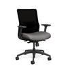 Novo Midback Office Chair Office Chair, Conference Chair, Computer Chair, Teacher Chair, Meeting Chair SitOnIt Fabric Color Fossil Mesh Color Onyx S.S. w/ Seat Depth Adjustment