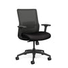 Novo Midback Office Chair Office Chair, Conference Chair, Computer Chair, Teacher Chair, Meeting Chair SitOnIt Fabric Color Jet Mesh Color Nickel Standard Synchro