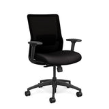 Novo Midback Office Chair Office Chair, Conference Chair, Computer Chair, Teacher Chair, Meeting Chair SitOnIt Fabric Color Jet Mesh Color Onyx Standard Synchro