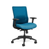Novo Midback Office Chair Office Chair, Conference Chair, Computer Chair, Teacher Chair, Meeting Chair SitOnIt Fabric Color Sky Mesh Color Electric Blue S.S. w/ Seat Depth Adjustment