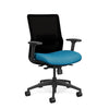 Novo Midback Office Chair Office Chair, Conference Chair, Computer Chair, Teacher Chair, Meeting Chair SitOnIt Fabric Color Sky Mesh Color Onyx S.S. w/ Seat Depth Adjustment
