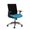 Novo Midback Office Chair Office Chair, Conference Chair, Computer Chair, Teacher Chair, Meeting Chair SitOnIt Fabric Color Sky Mesh Color Onyx Standard Synchro