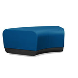 Pasea 120 Degree Corner Bench Lounge Seating, Modular Lounge Seating SitOnIt Fabric Color Electric Blue 