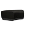 Pasea 120 Degree Corner Bench Lounge Seating, Modular Lounge Seating SitOnIt Fabric Color Onyx 