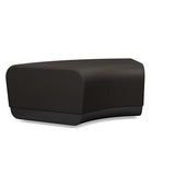 Pasea 120 Degree Corner Bench Lounge Seating, Modular Lounge Seating SitOnIt Fabric Color Smoky 