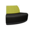 Pasea 120 Degree Outer Seat Lounge Seating, Modular Lounge Seating SitOnIt Fabric Color Onyx Fabric Color Apple 