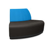 Pasea 120 Degree Outer Seat Lounge Seating, Modular Lounge Seating SitOnIt Fabric Color Smoky Fabric Color Electric Blue 