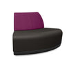 Pasea 120 Degree Outer Seat Lounge Seating, Modular Lounge Seating SitOnIt Fabric Color Smoky Fabric Color Grape 