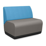 Pasea 1.5 Seat Lounge Seating, Modular Lounge Seating SitOnIt Fabric Color Fog Fabric Color Ocean 