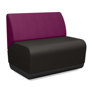 Pasea 1.5 Seat Lounge Seating, Modular Lounge Seating SitOnIt Fabric Color Smoky Fabric Color Grape 