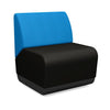 Pasea Single Seat Lounge Seating, Modular Lounge Seating SitOnIt Fabric Color Onyx Fabric Color Electric Blue 