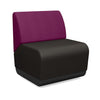 Pasea Single Seat Lounge Seating, Modular Lounge Seating SitOnIt Fabric Color Smoky Fabric Color Grape 