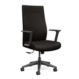 Prava Highback Conference Chair Conference Chair, Executive Chair SitOnIt Fabric Color Black 