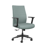 Prava Midback Conference Chair Conference Chair SitOnIt Fabric Color Stream 