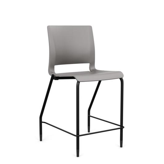 Rio 4 Leg Stool Stools SitOnIt Sterling Plastic 24