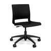 Rio Light 5 Star Office Chair Office Chair, Conference Chair, Computer Chair, Teacher Chair, Meeting Chair SitOnIt Black Plastic 