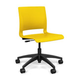 Rio Light 5 Star Office Chair Office Chair, Conference Chair, Computer Chair, Teacher Chair, Meeting Chair SitOnIt Lemon Plastic 