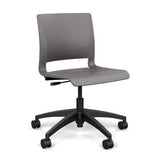 Rio Light 5 Star Office Chair Office Chair, Conference Chair, Computer Chair, Teacher Chair, Meeting Chair SitOnIt Slate Plastic 