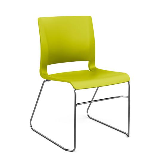 Rio Wire Rod Guest Chair Guest Chair, Stack Chair SitOnIt Apple Plastic 