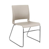 Rio Wire Rod Guest Chair Guest Chair, Stack Chair SitOnIt Latte Plastic 