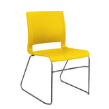 Rio Wire Rod Guest Chair Guest Chair, Stack Chair SitOnIt Lemon Plastic 